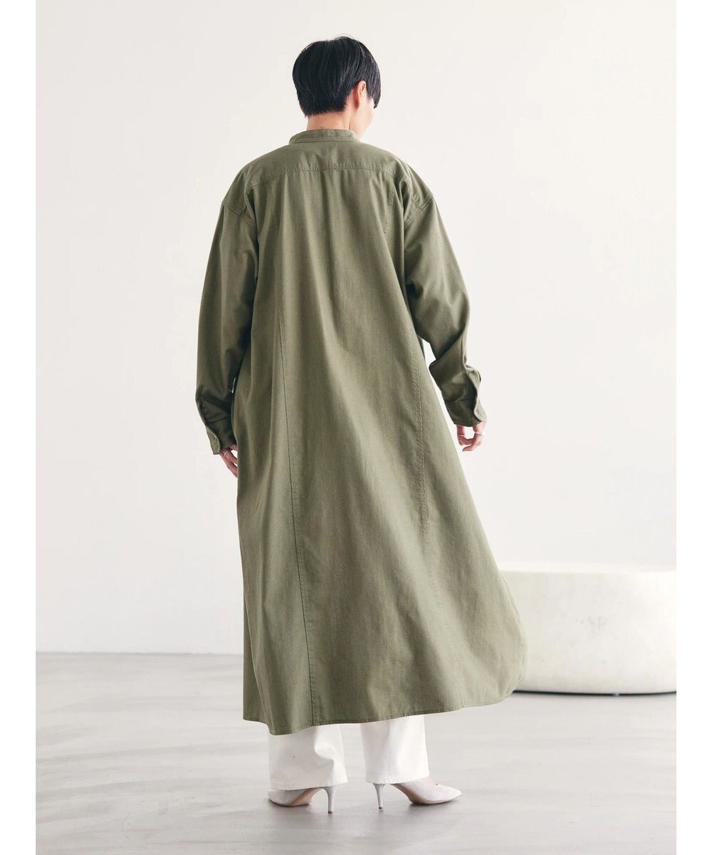 AMERICAN HOLIC ツイルＷポケットＡラインワンピース 