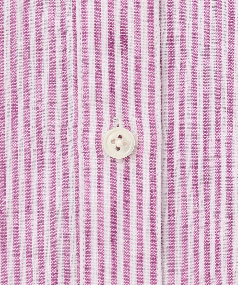 J.PRESS LADIES 【洗える】リネン シャツ 