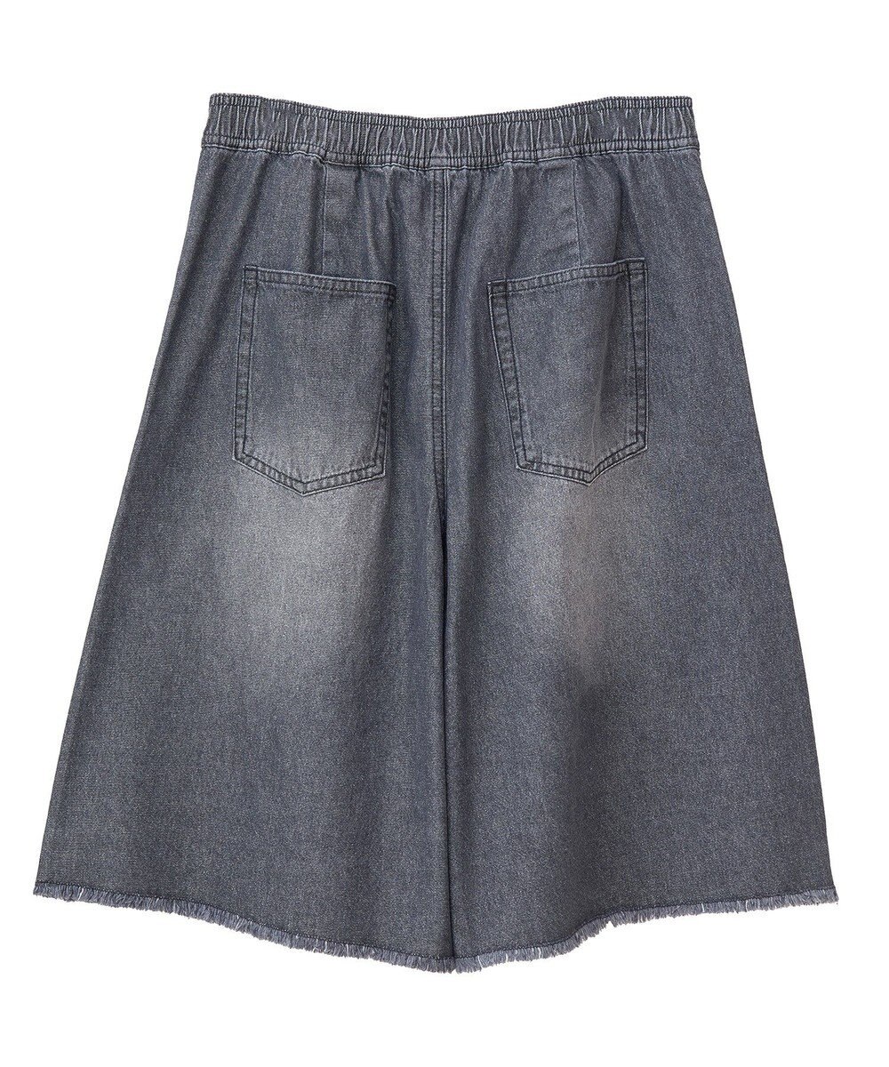 Green Parks ・ＤＯＵＢＬＥ　ＦＬＡＧＳ　ワイドデニムハーフパンツ 
