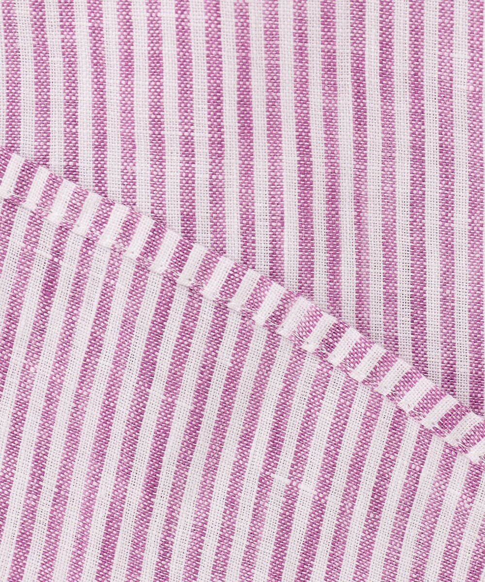 J.PRESS LADIES 【洗える】リネン シャツ 