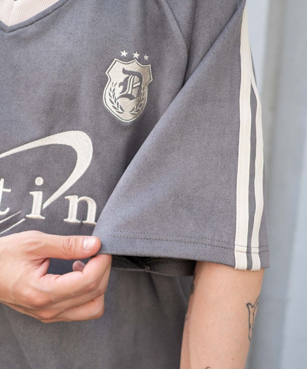 WEGO 【ユニセックス着用ITEM/MLサイズ展開】フェイクスウェードゲームT（SS） 