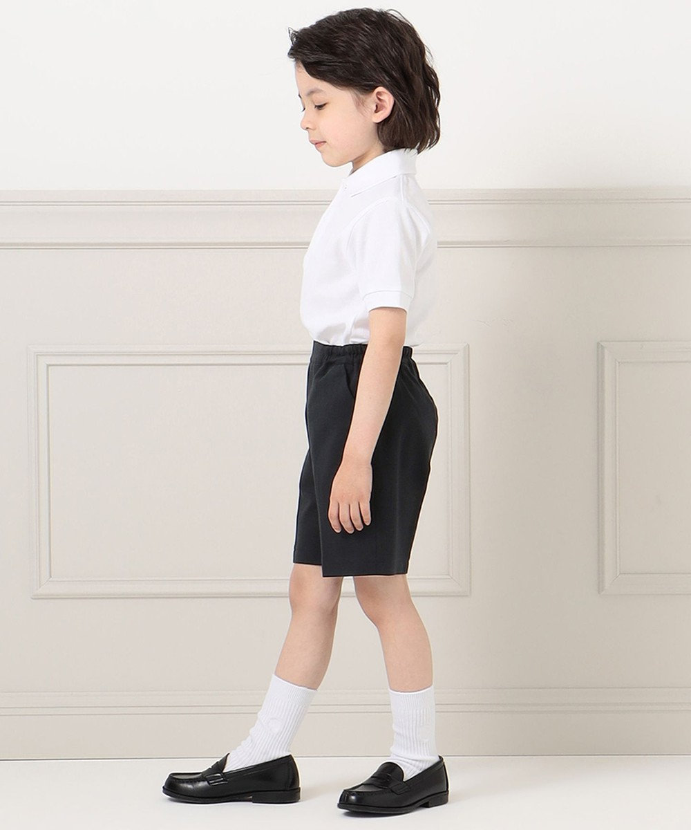 J.PRESS KIDS 【90-130cm】40／2鹿の子 ポロシャツ(半袖・刺繍なし） 