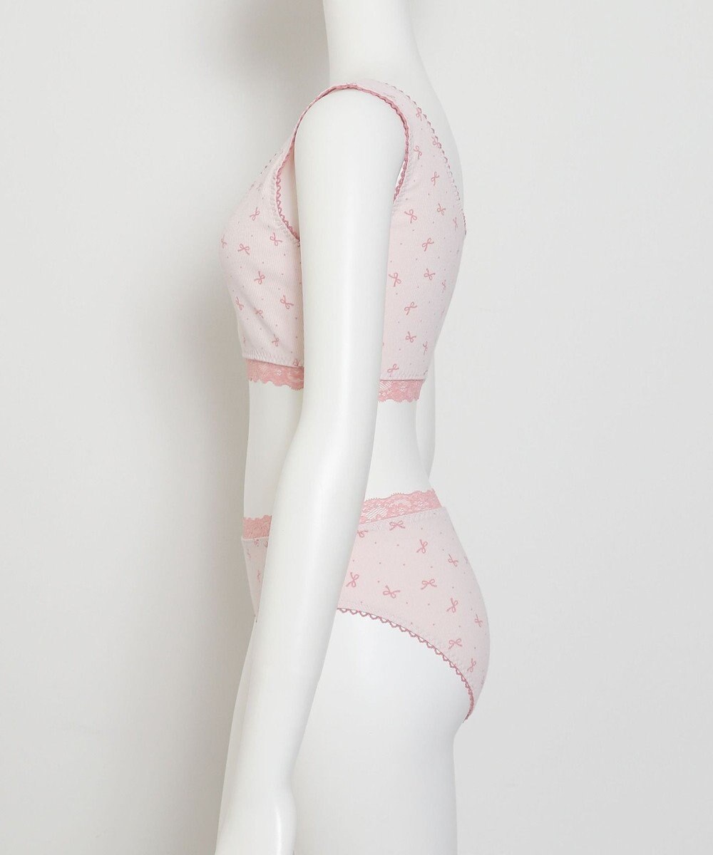 WEGO 【ハーフトップ＆ショーツセット】Liliane　Ciel　リボンドット 