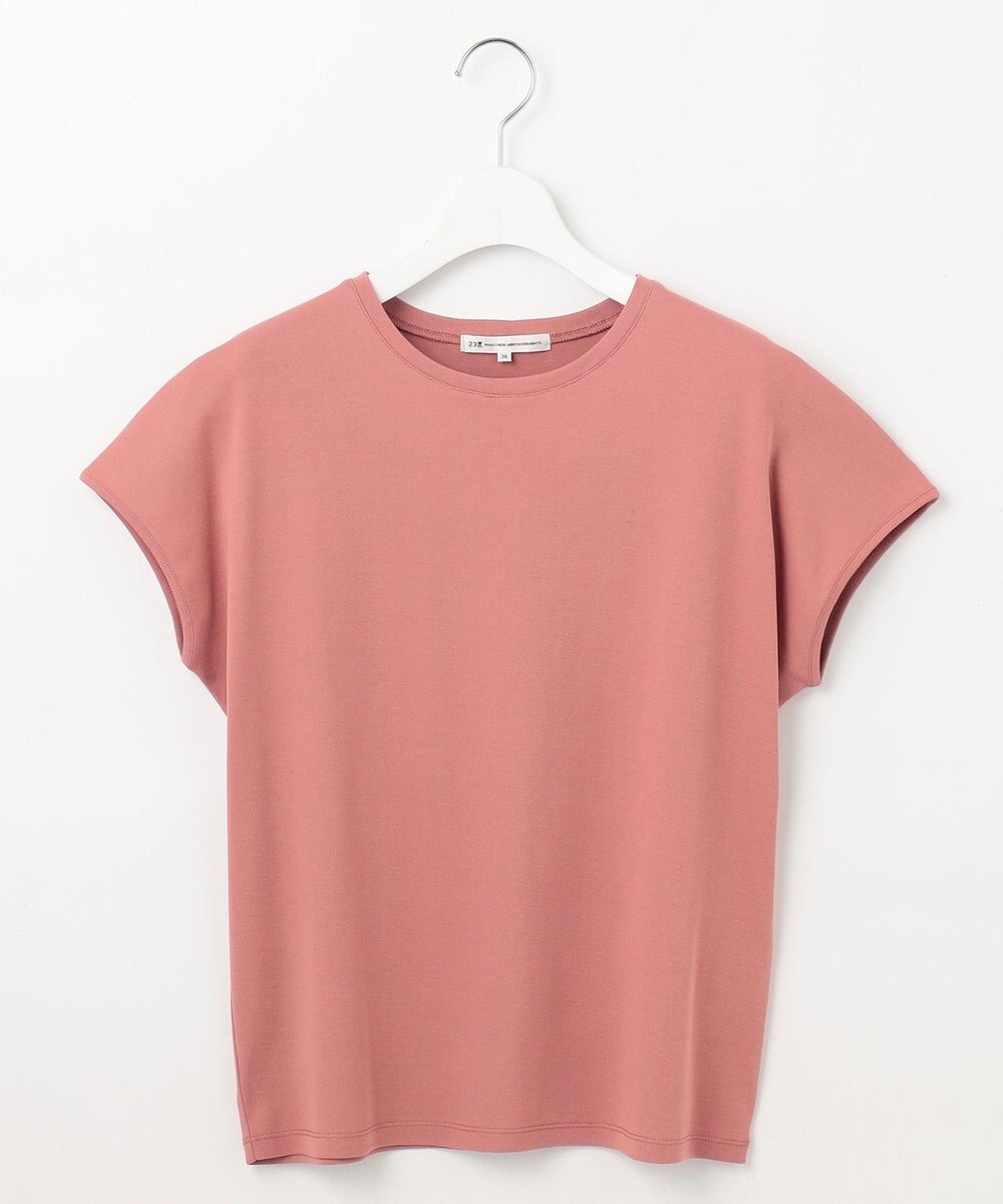 23区 S 【接触冷感/洗える】フレンチスリーブ IT TEE 