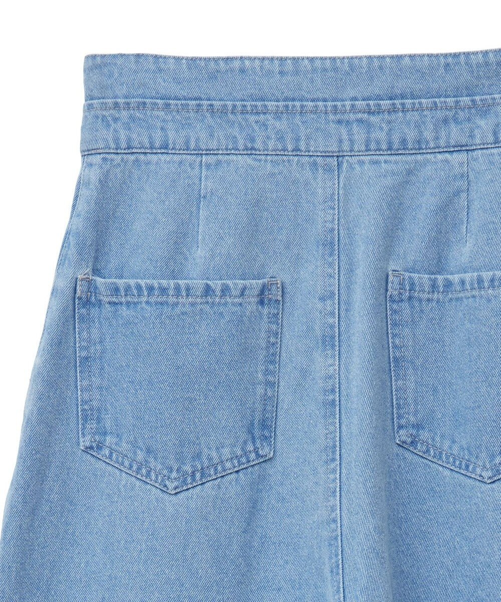 earth music&ecology ダブルベルトデザインワイドパンツ 