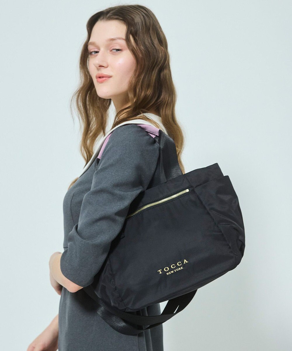 TOCCA 【サスティナブル素材・WEB＆一部店舗限定】NUOTO NYLON TOTE トートバッグ 
