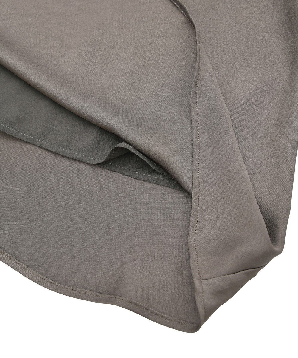 YECCA VECCA サテンフレアスカート 