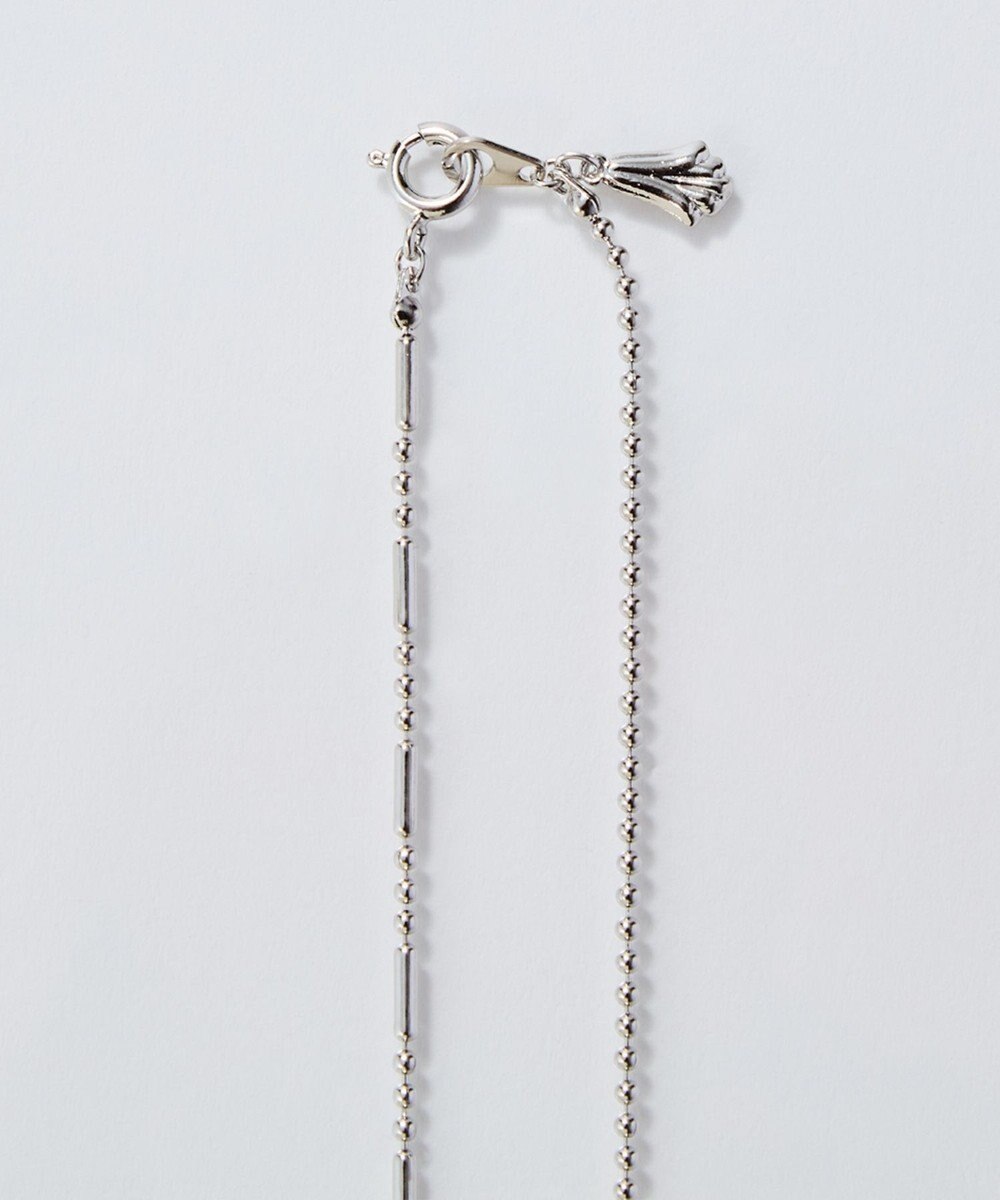 Phoebe 【金属アレルギー対応】リンキーデザインチェーンネックレス　シルバー　ニッケルフリー 