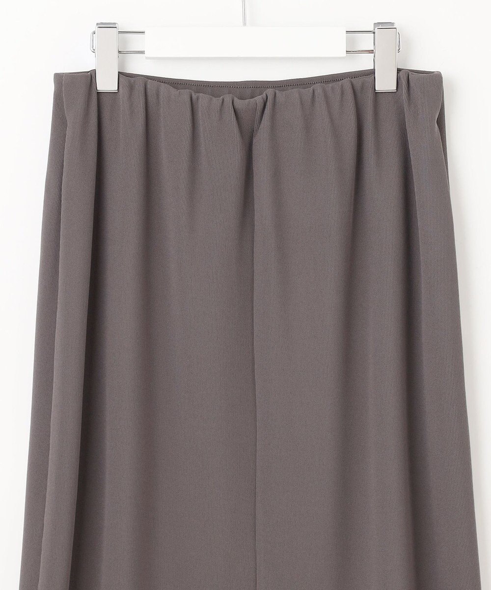 J.PRESS LADIES S 【洗える】ストレッチリブフェイス スカート 