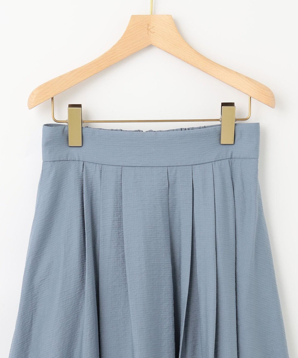 組曲 【セットアップ対応・ウエストゴム仕様】ニュアンスシフォン スカート 