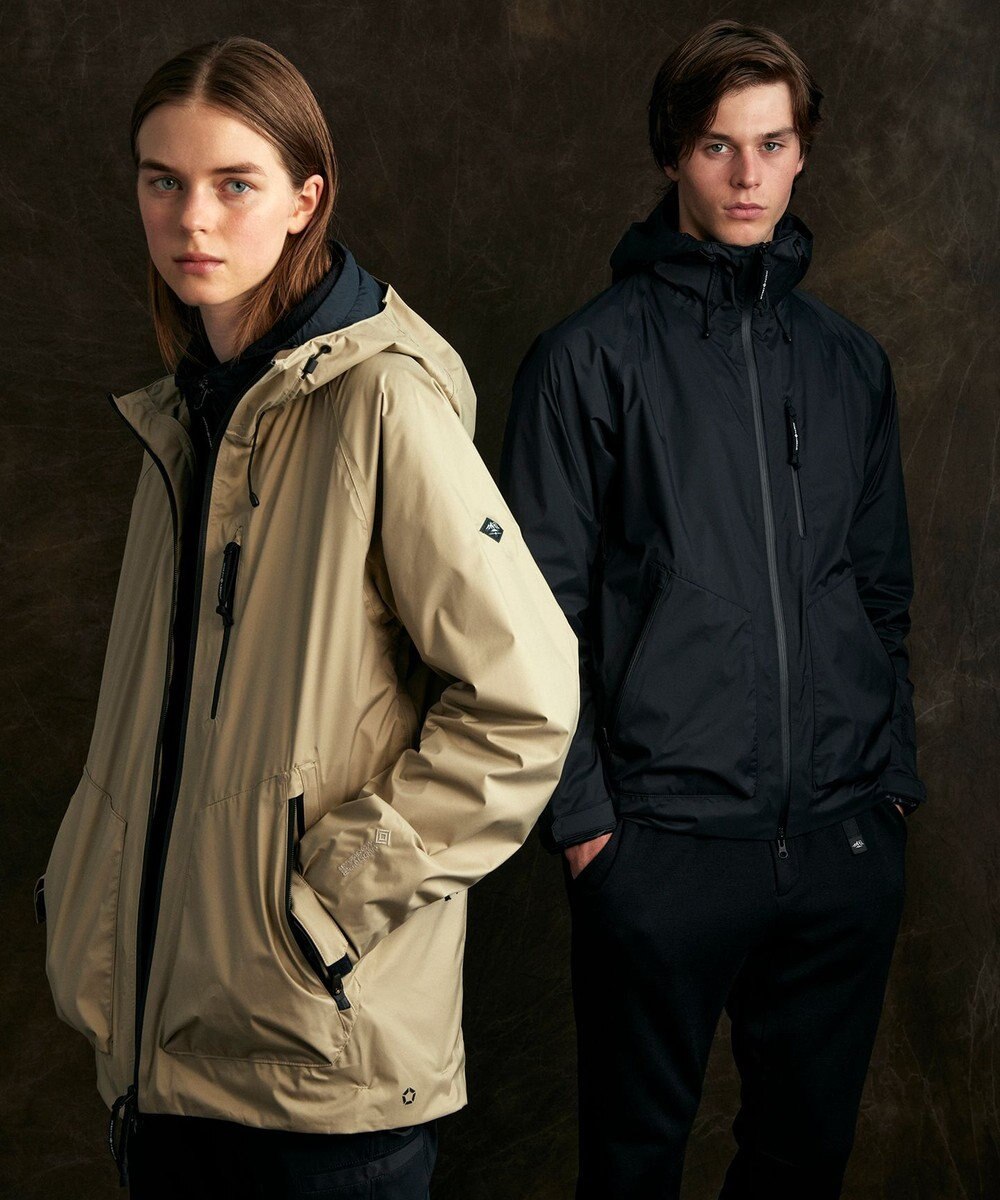JOSEPH ABBOUD MOUNTAIN 【雑誌掲載/防風/撥水/ライナードッキング対応】 ミズノコラボWIND STOPPER BY GORE-TEX LABSパーカー 