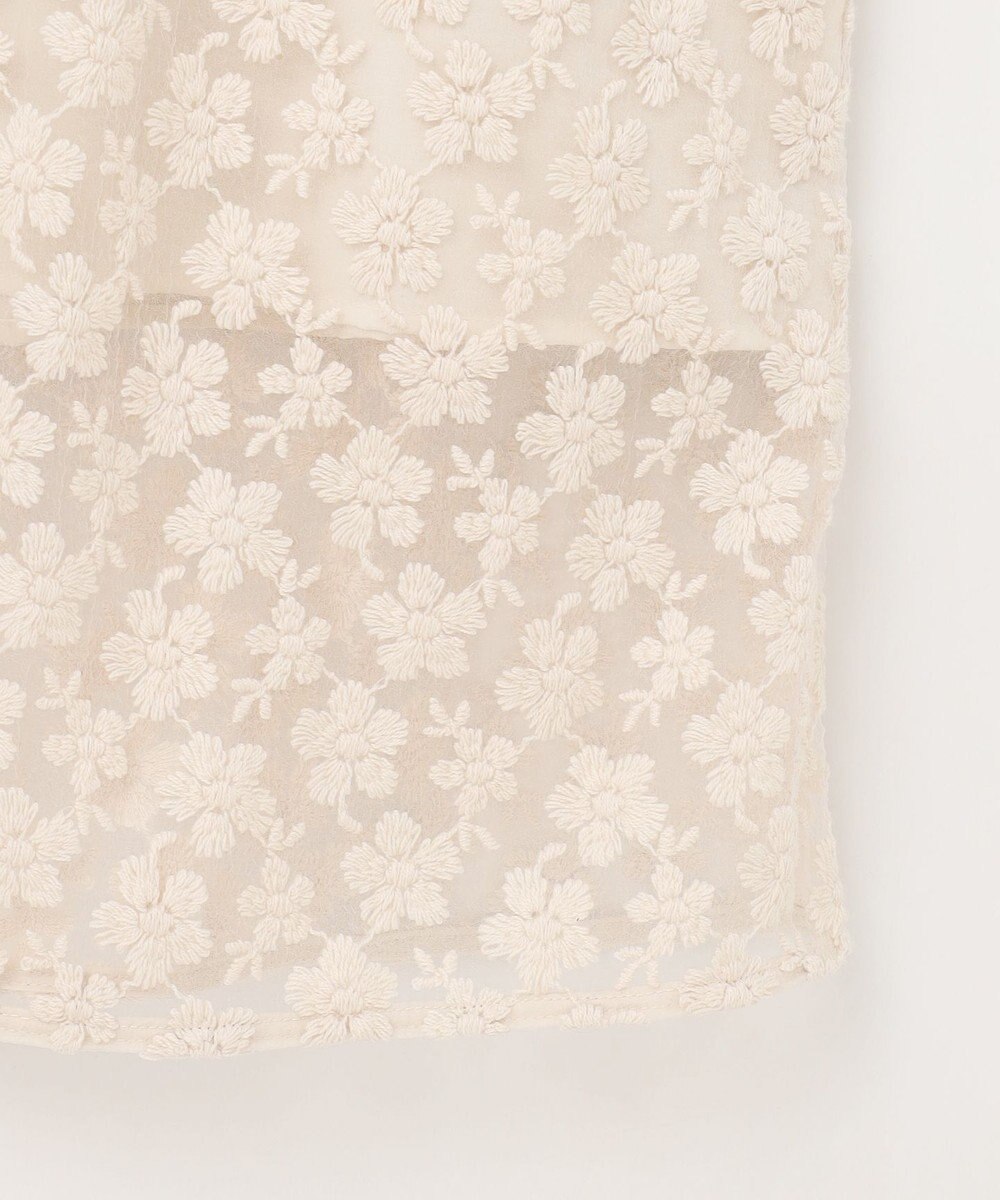 自由区 【カトリエムブーケ】Fleurs flottantes フラワーモチーフスカート 