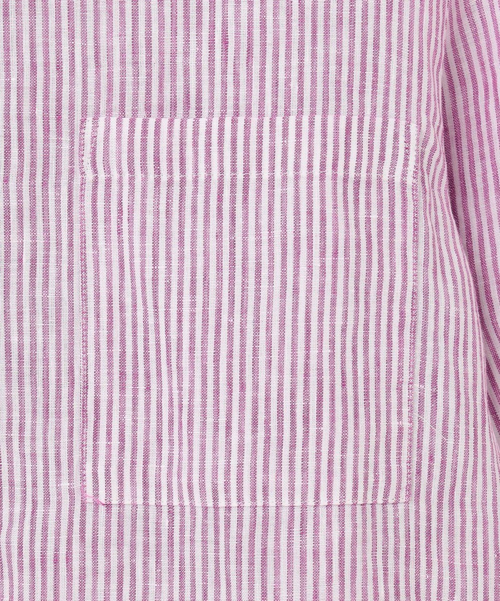 J.PRESS LADIES 【洗える】リネン シャツ 