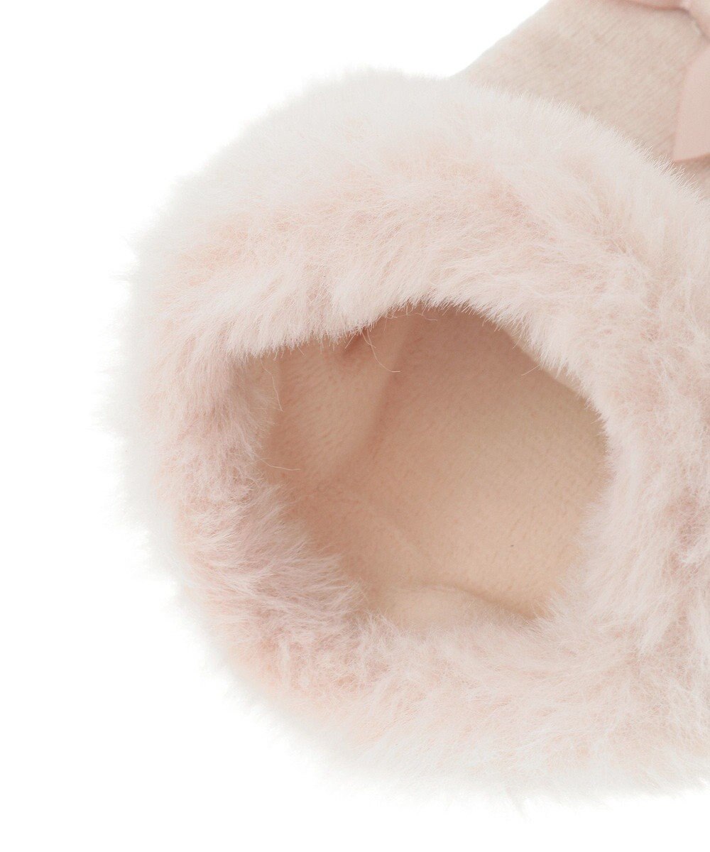 Maison de FLEUR プチリボンファーグローブ 