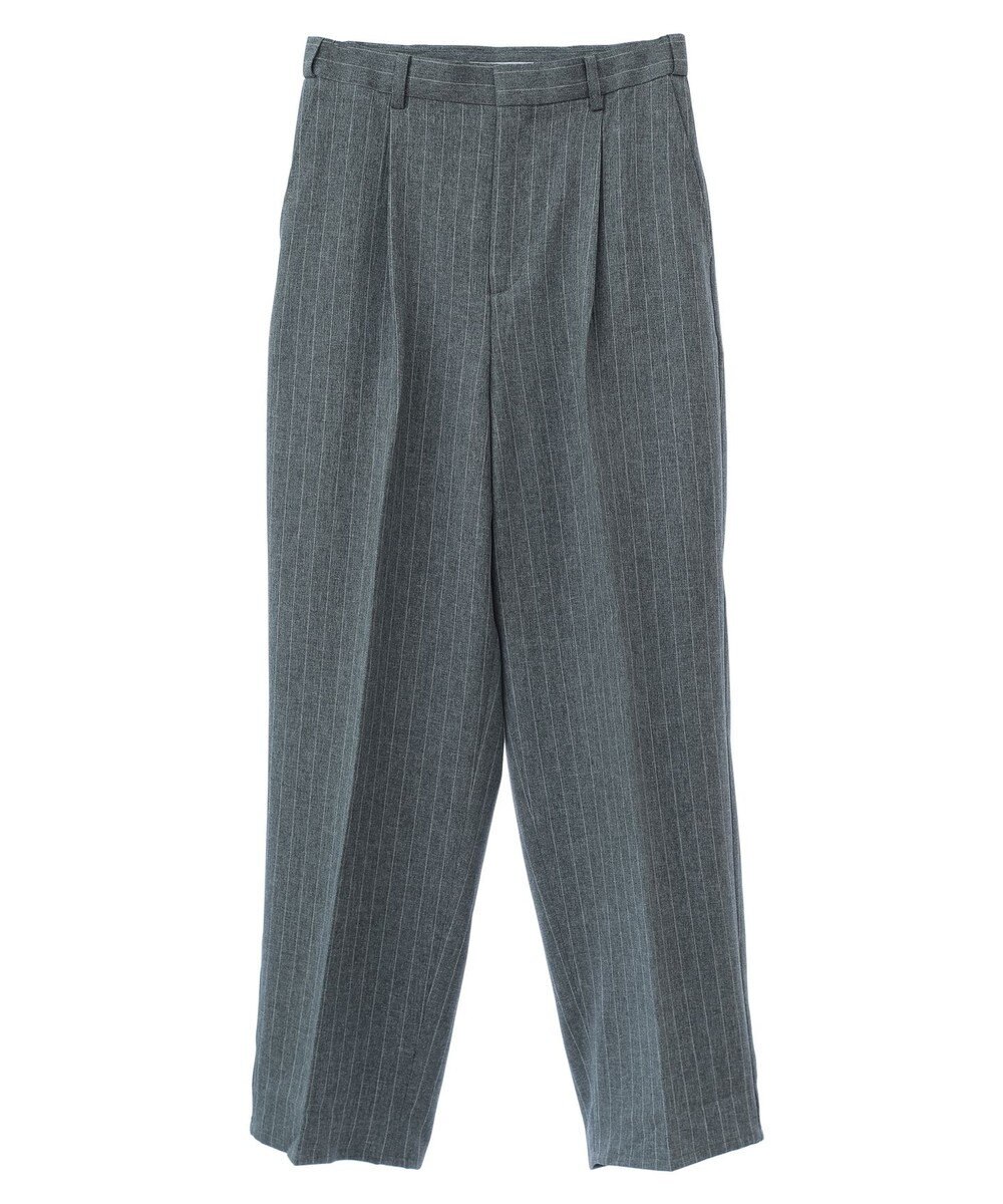 Green Parks きれいシルエットパンツ（ワイドストレート／柄） 