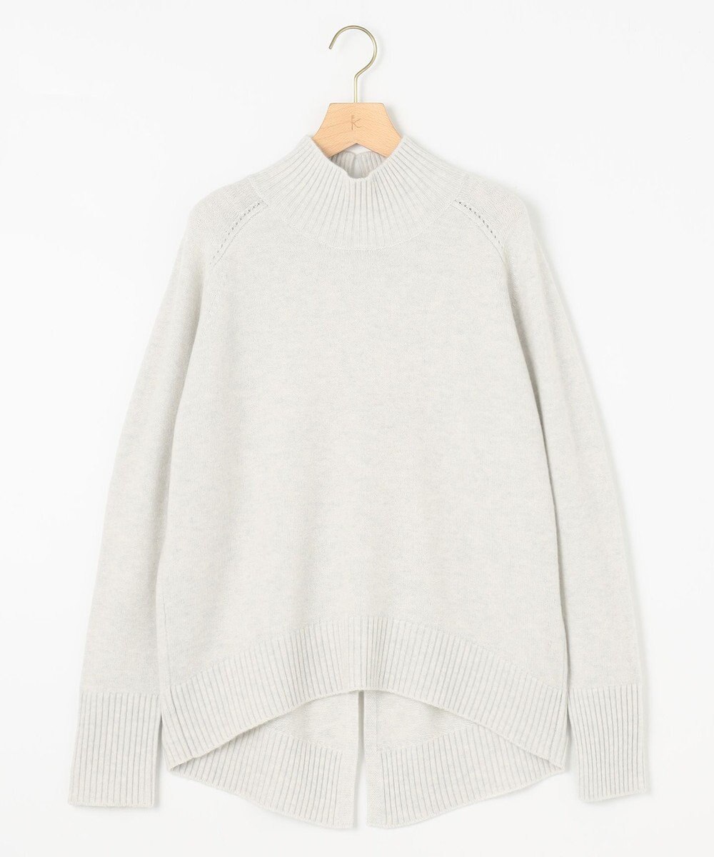 組曲 【8色展開・WEB限定】ウールカシミヤミックス ハイネック ニット 