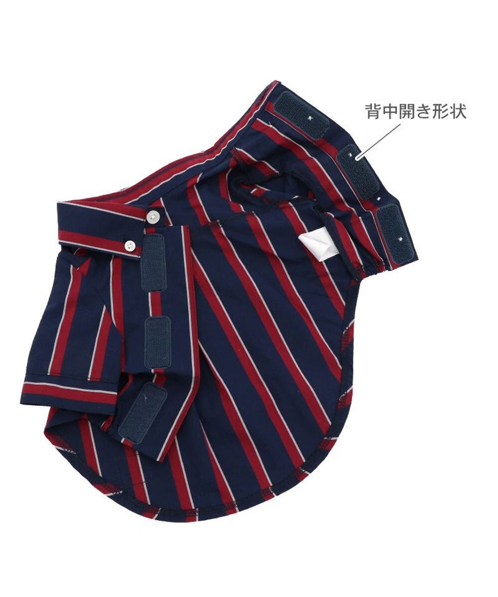 PET PARADISE J.PRESS レジメンタル シャツ 小型犬 
