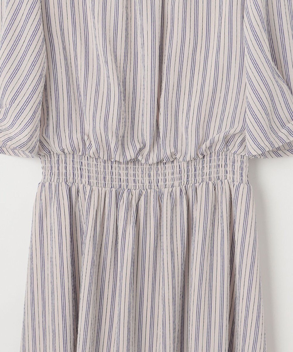 ANY SIS 【洗える】サッカーストライプ ワンピース 