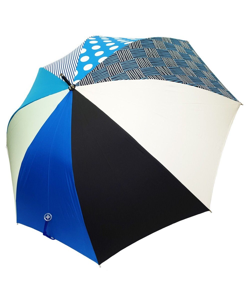 +RING レディース向け プラスリング 長傘60cm BLU T1279 