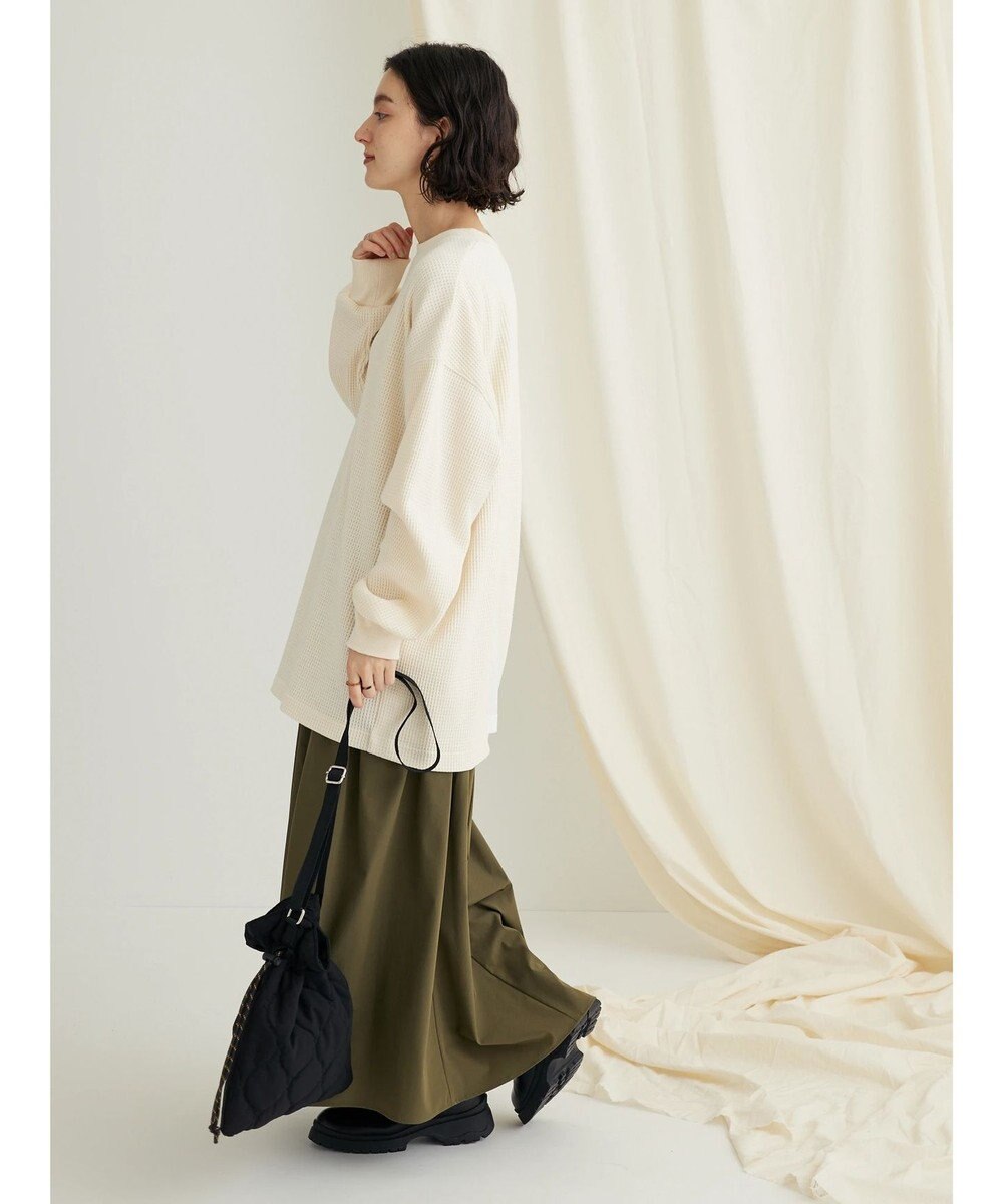 CRAFT STANDARD BOUTIQUE ワッフルレイヤード風プルオーバー 