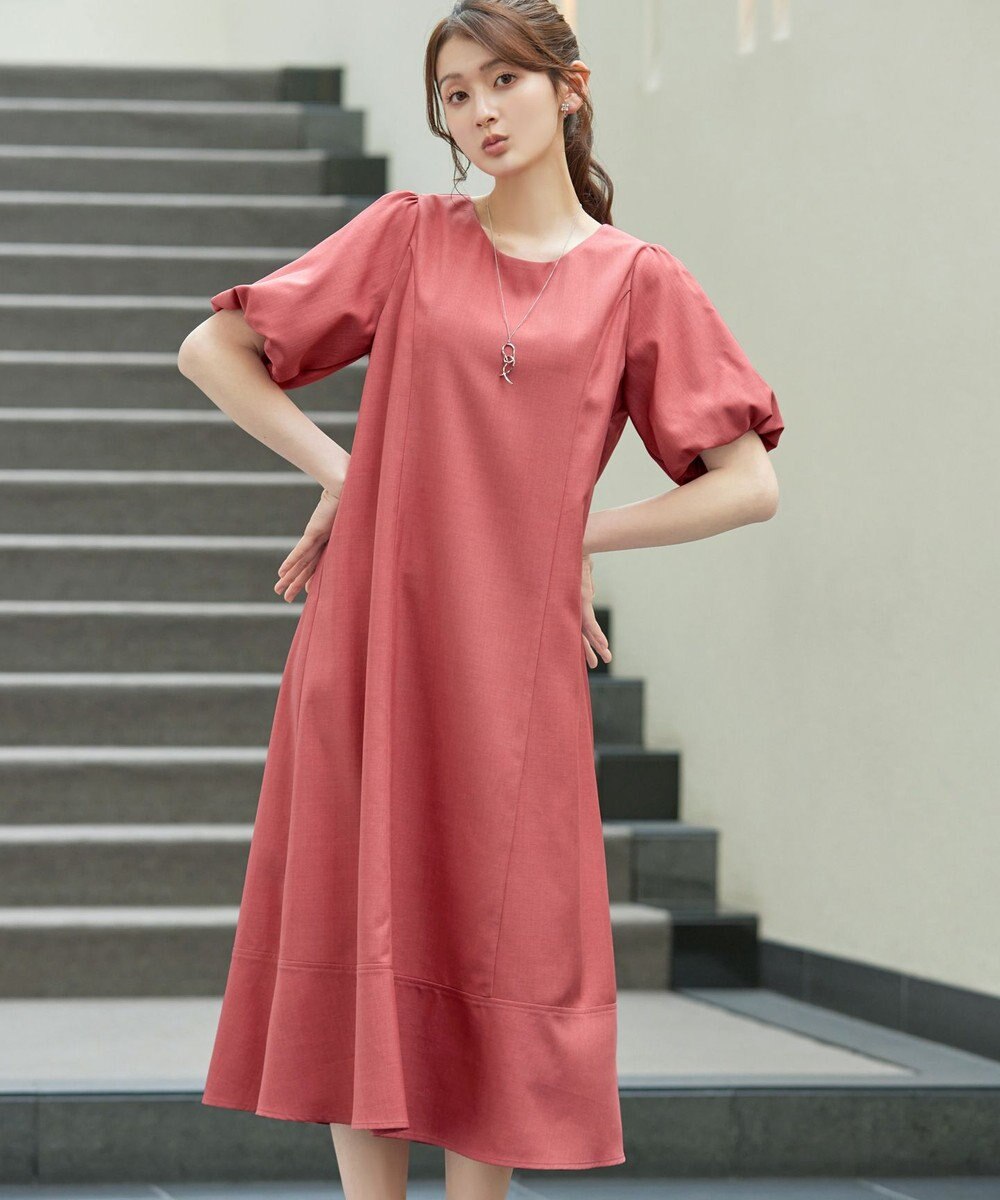 Tiaclasse L バックリボンワンピース 