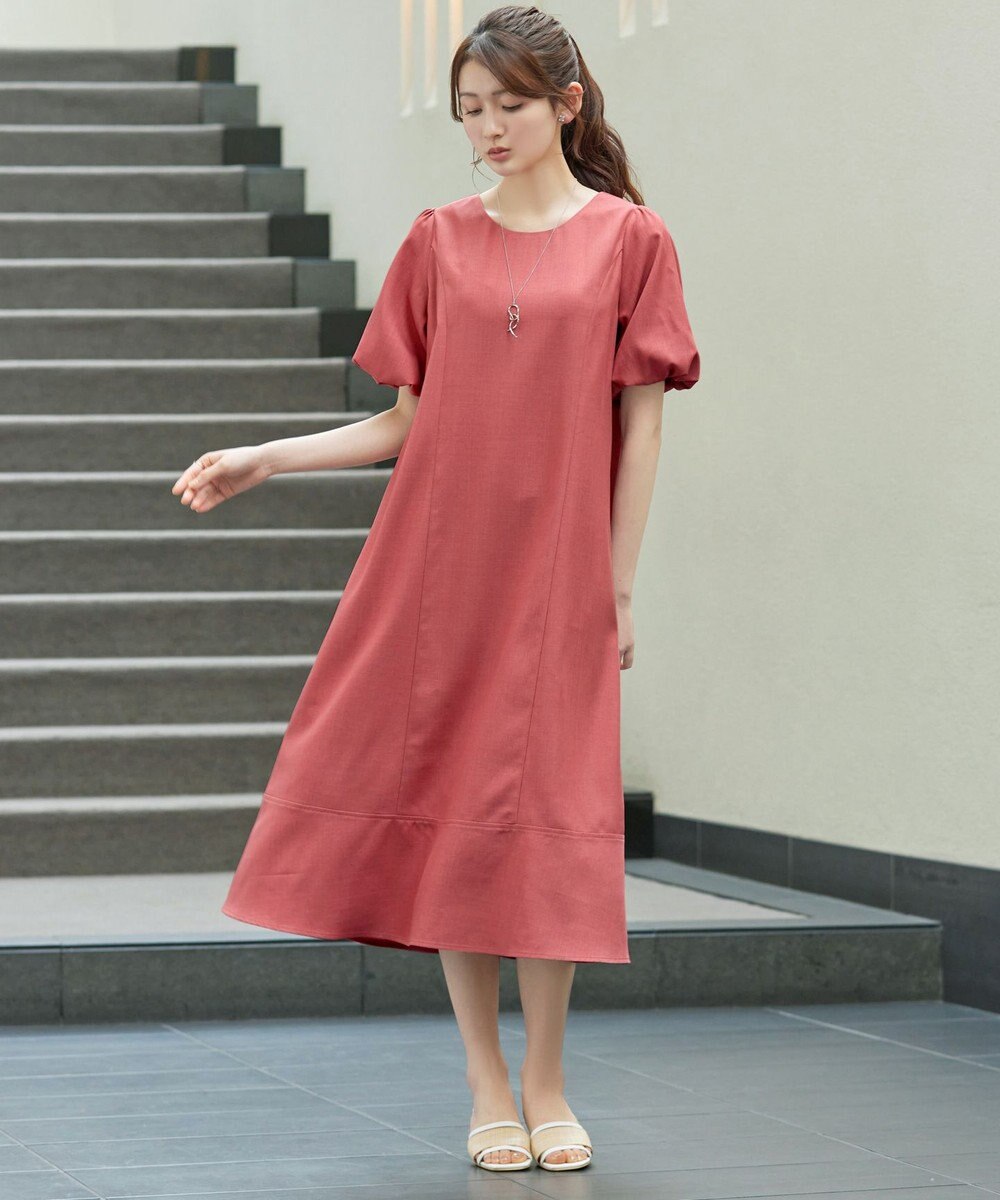 Tiaclasse L バックリボンワンピース 