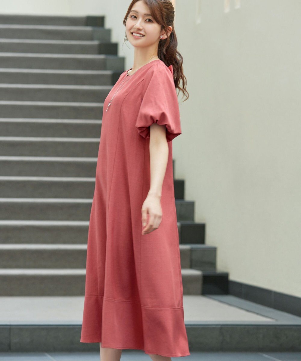 Tiaclasse L バックリボンワンピース 