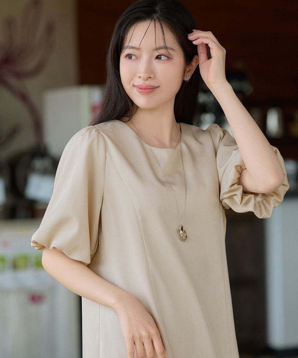 Tiaclasse L バックリボンワンピース 