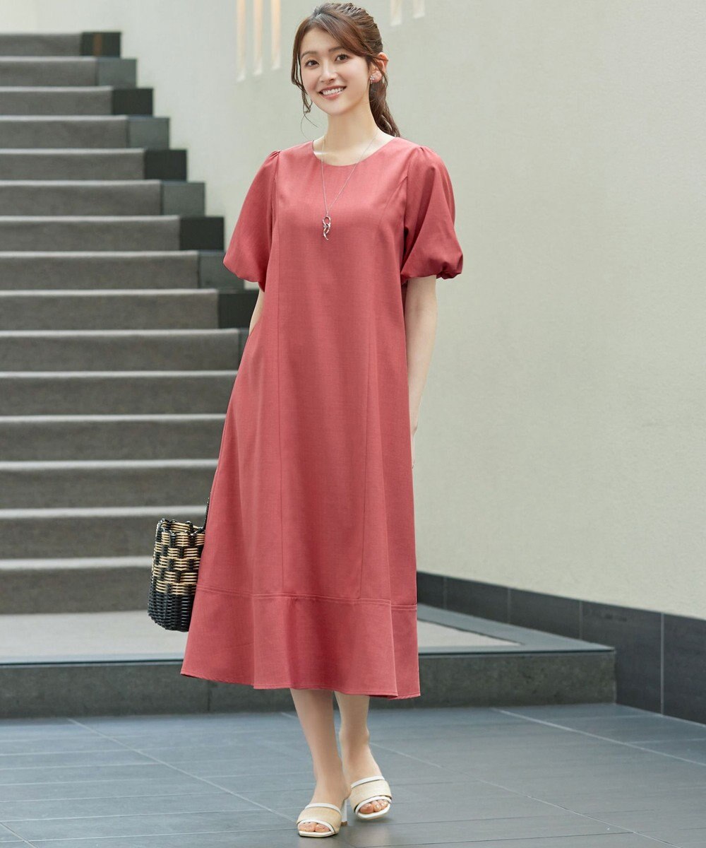 Tiaclasse L バックリボンワンピース 