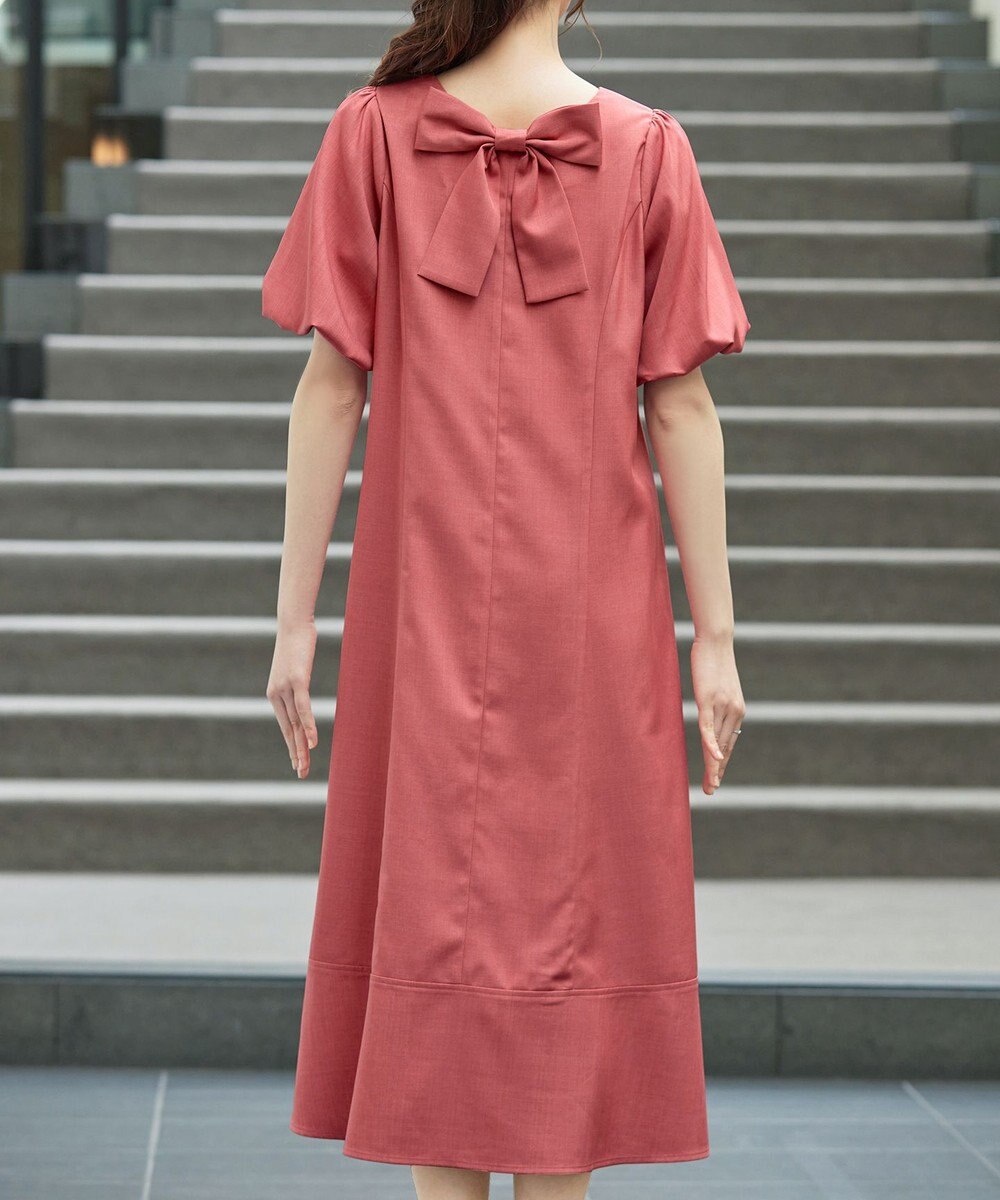 Tiaclasse L バックリボンワンピース 