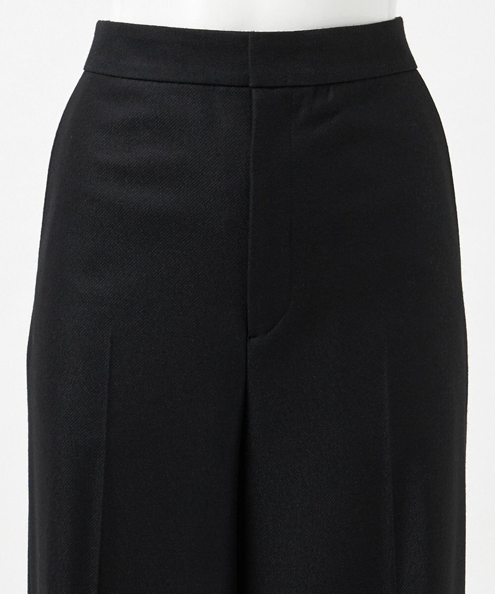 23区 【エステータ】ウールツイルジャージー ワイドパンツ 