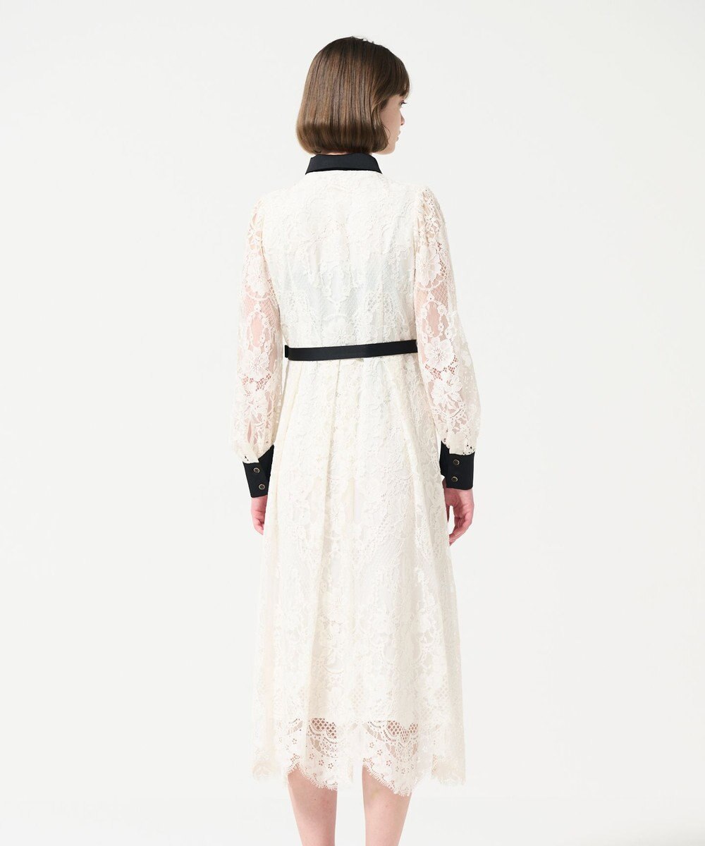 GRACE CONTINENTAL コードレースシャツドレス 