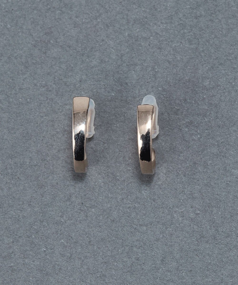 Phoebe 〈痛くないシリーズ/金属アレルギー対応〉モーションフープライトフィットイヤリング 定番/シンプル/フープイヤリング 