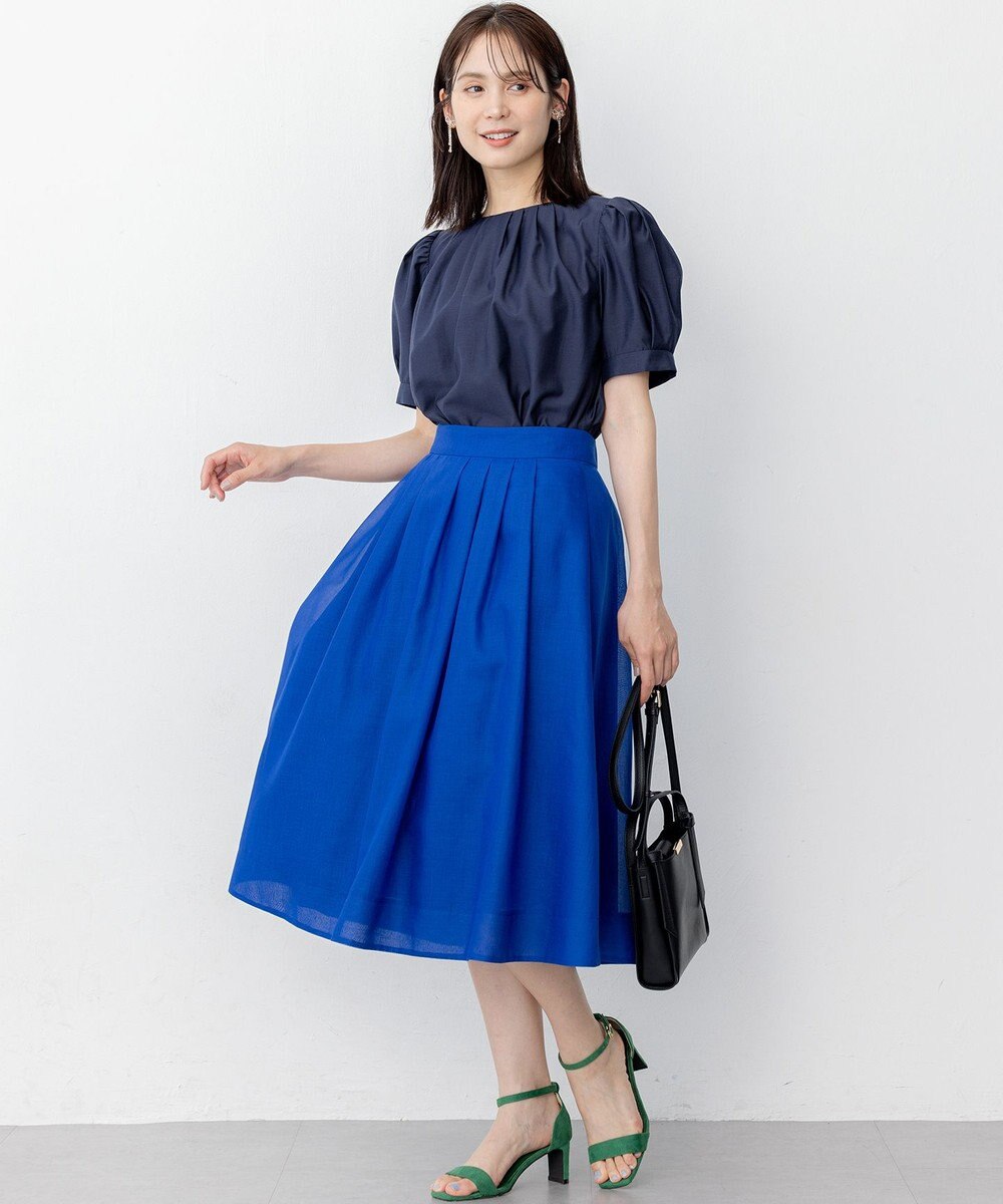 組曲 カラーボイル フレアスカート 