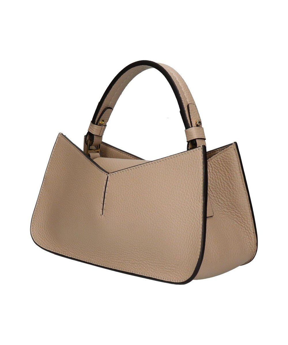 INTER-CHAUSSURES 【LORISTELLA】Vカットレザー２WAYハンドバッグ 