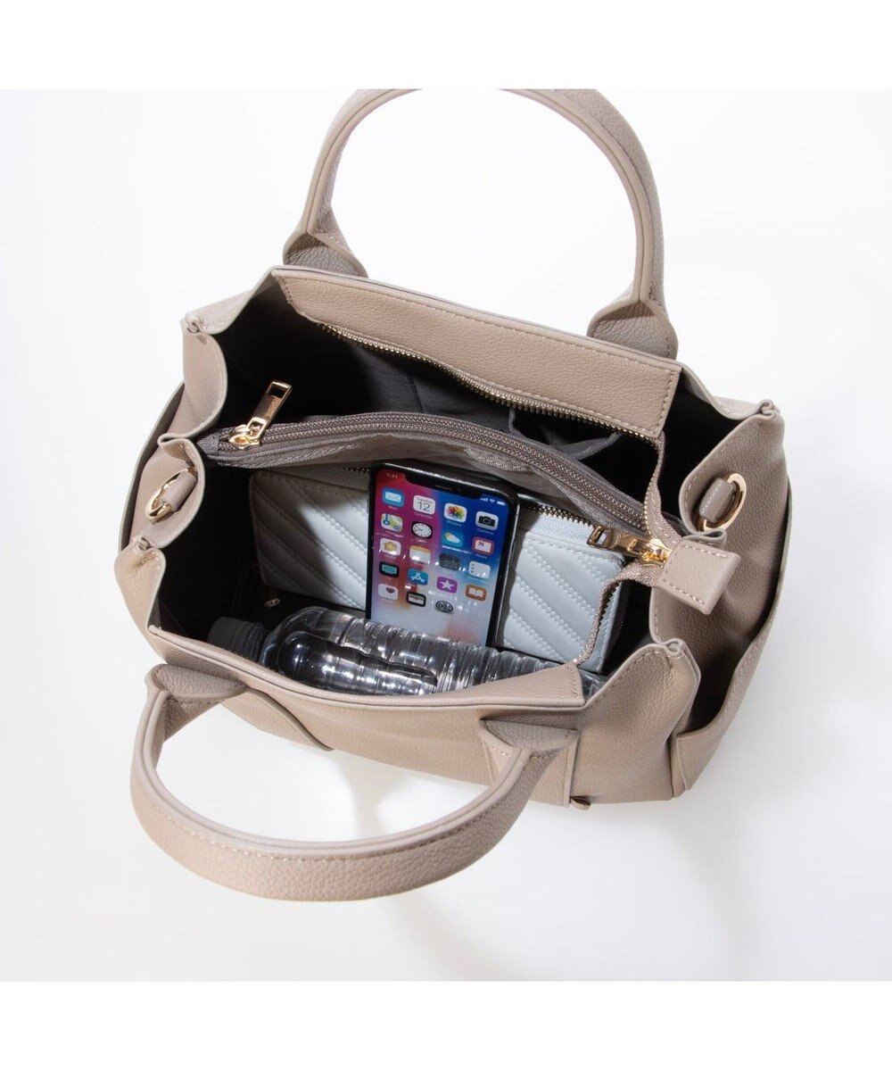 UNBILLION カシュカシュ cachecache / 6ポケットパーテーション2wayトート 