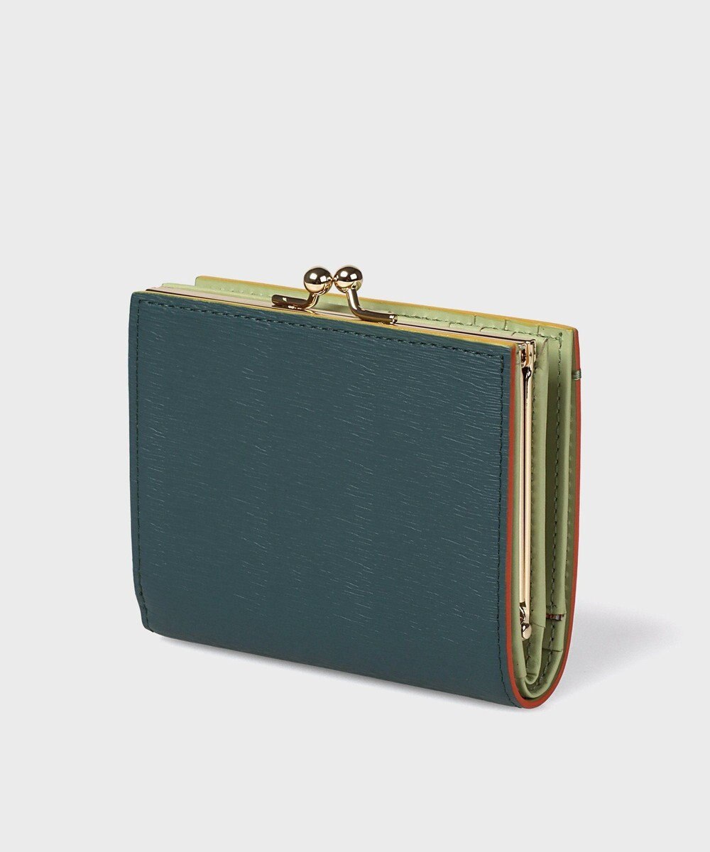 Paul Smith カラードエッジ がま口 2つ折り財布 
