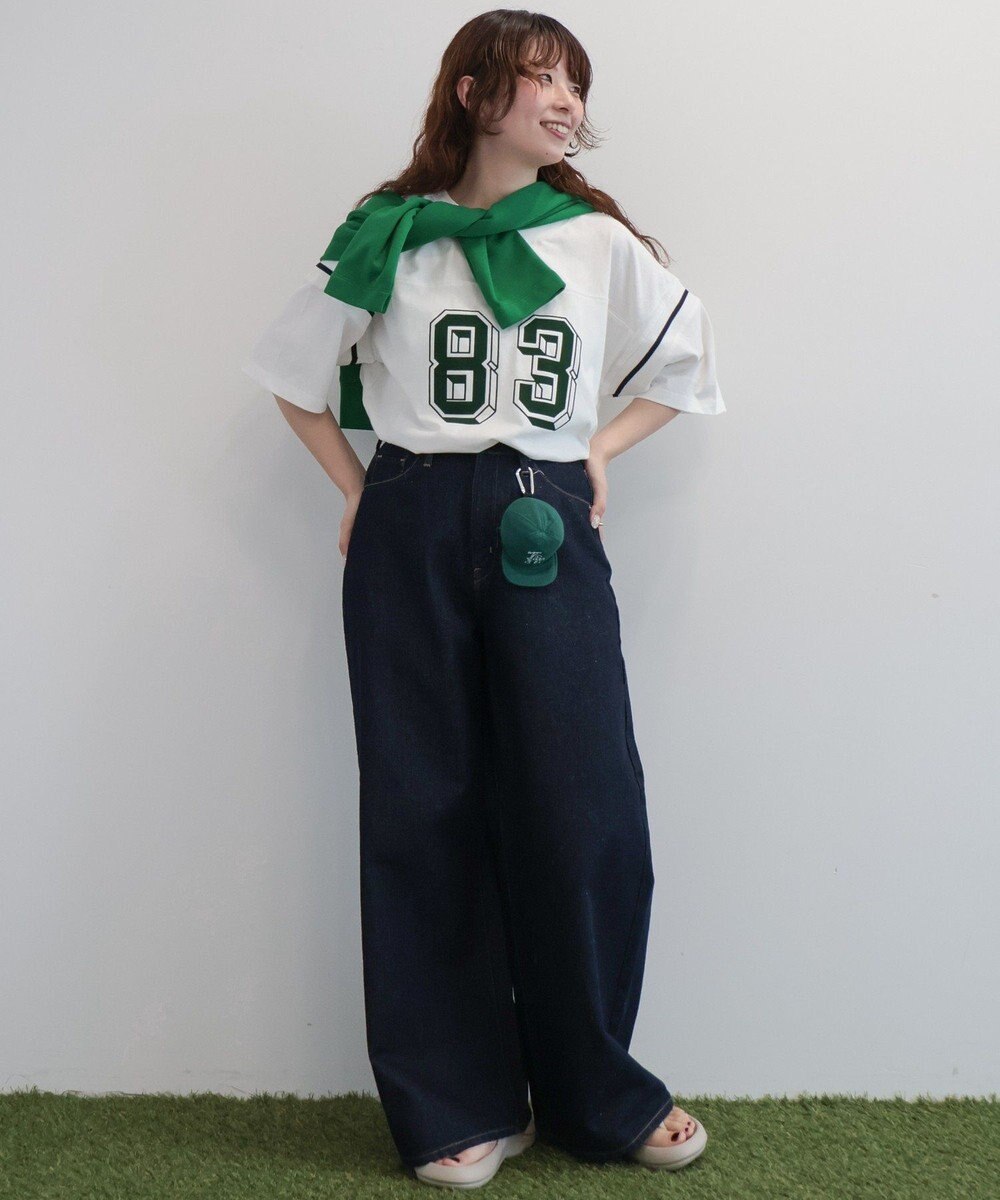 AMERICAN HOLIC 【RUSSELL】フットボールTシャツ 