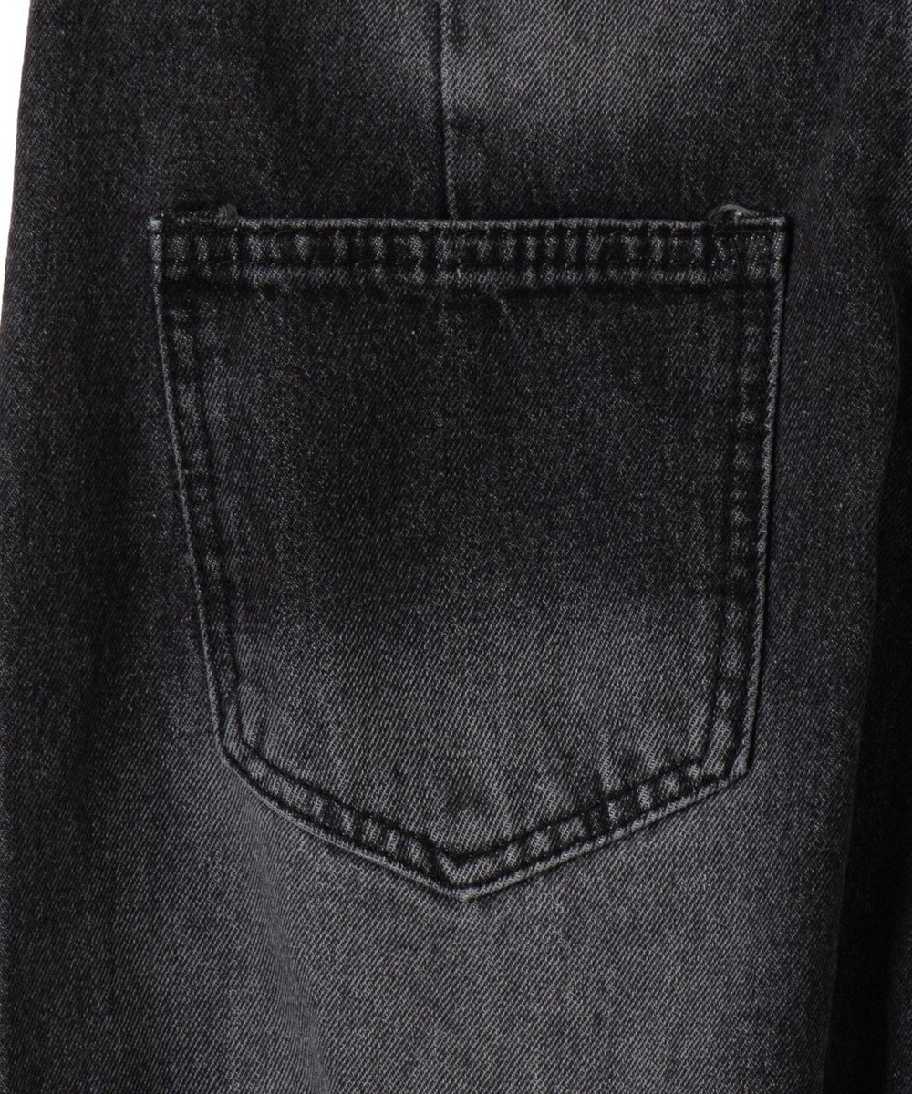 WEGO ドロストコードフレアデニム 