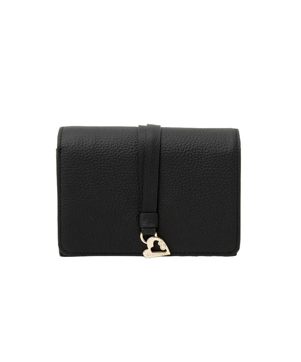 LANVIN en Bleu カルノ 二つ折り中Lファスナー財布 