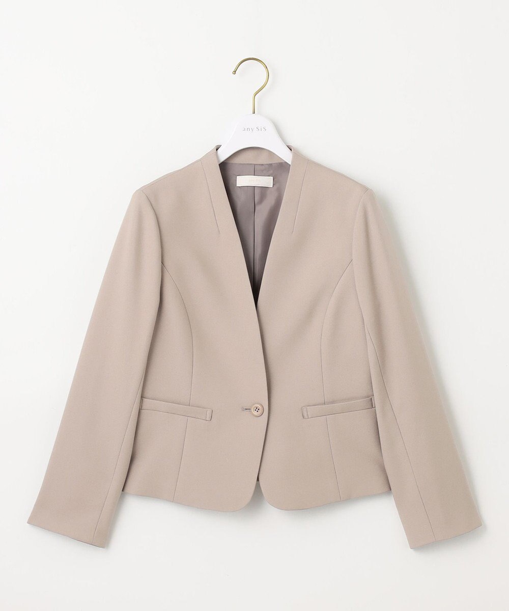 ANY SIS S 【低身長企画】ミニドビーショート ジャケット 