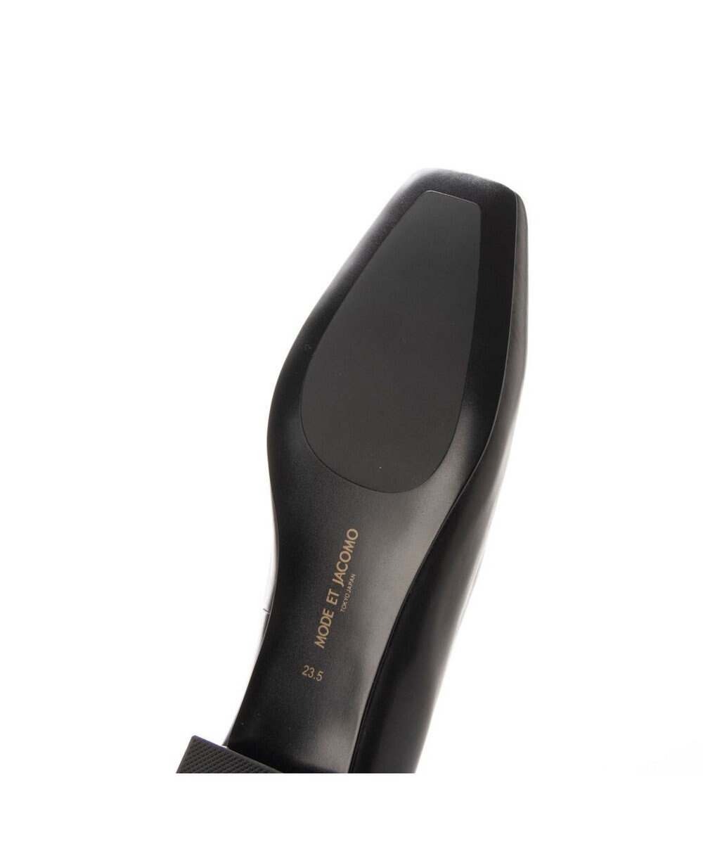 MODE ET JACOMO <MODE ET JACOMO>ローヒールスクエアトゥパンプス 