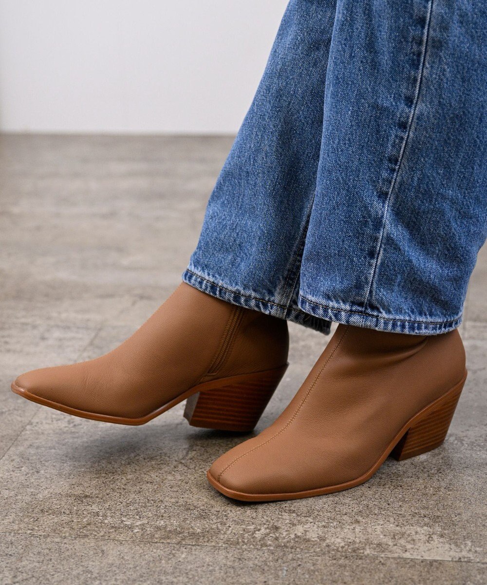 APOM ストレッチレザーサイドジップブーツ 60 