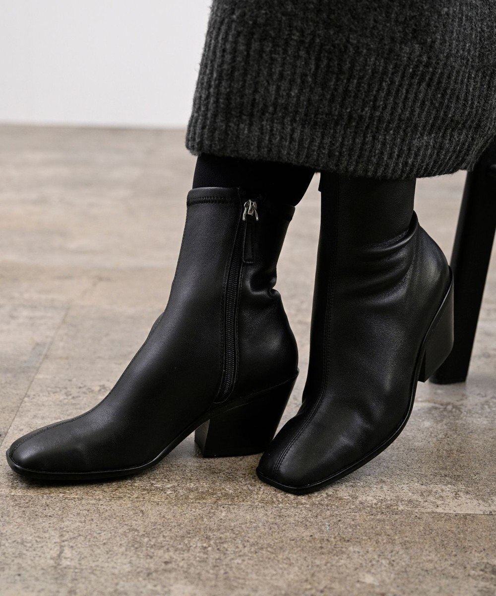 APOM ストレッチレザーサイドジップブーツ 60 