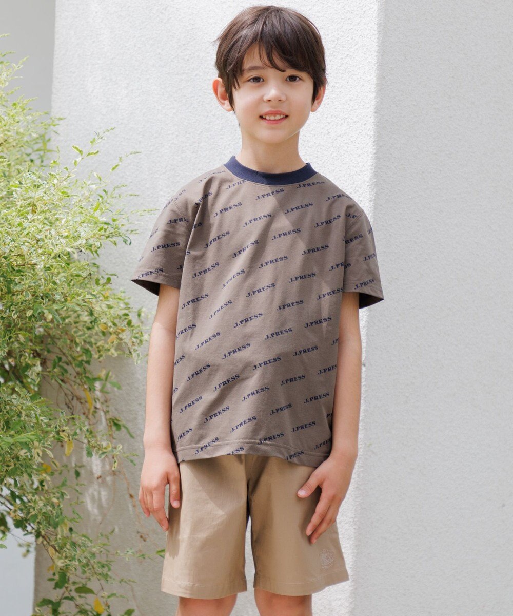 J.PRESS KIDS 【速乾】【100-130cm】J.PRESS ロゴＴシャツ 