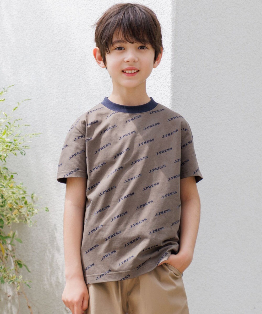 J.PRESS KIDS 【速乾】【100-130cm】J.PRESS ロゴＴシャツ 
