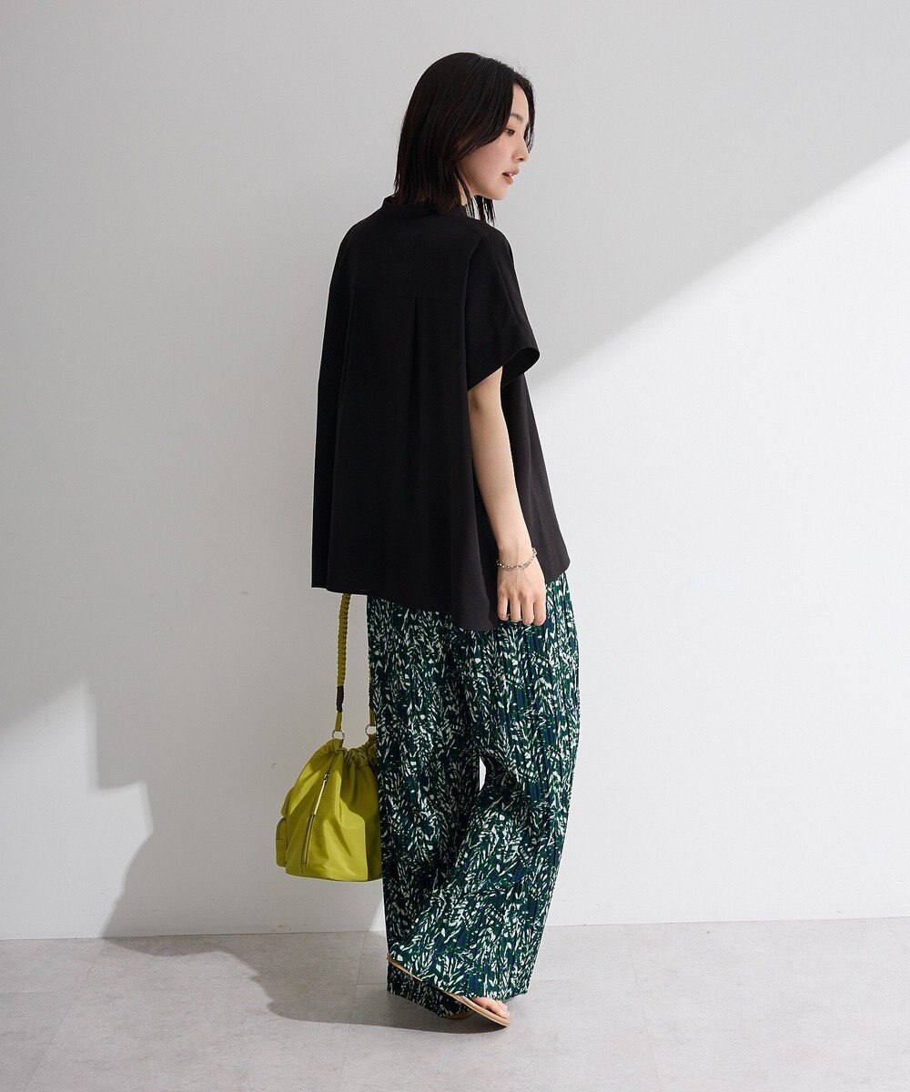 Green Parks 半袖シアースキッパーブラウス 