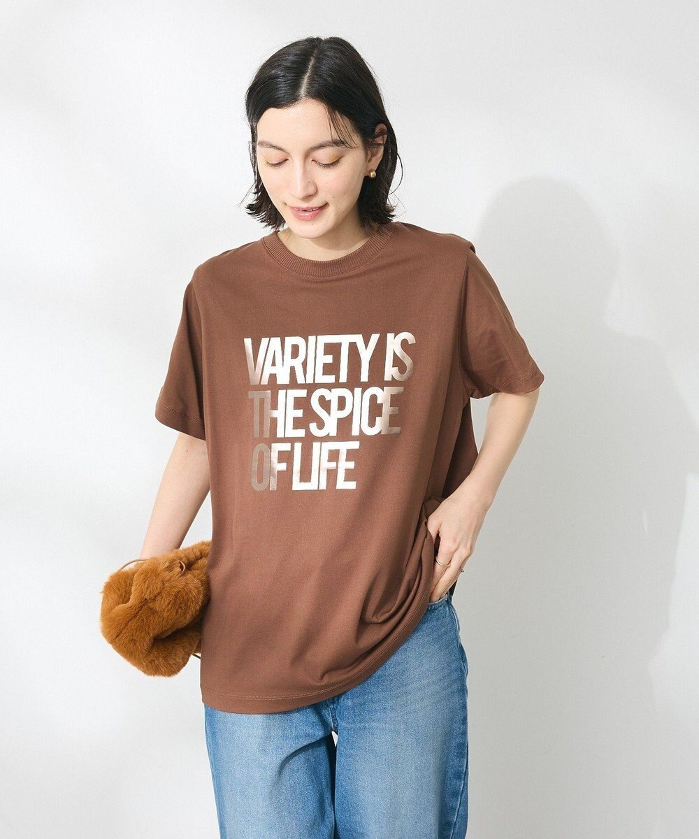 CRAFT STANDARD BOUTIQUE アソートロゴプリント半袖プルオーバー 