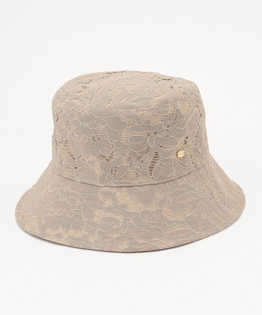 TOCCA 【紫外線90%カット・速乾・接触冷感・リバーシブル・洗える】LACE REVER BUCKET HAT バケットハット 