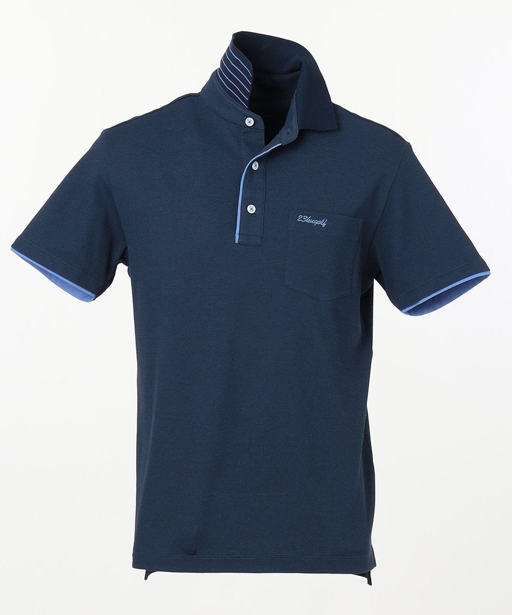 23区GOLF 新色追加！全色揃えたくなる逸品【MEN】【WEB限定/消臭/UV/吸汗速乾】カノコポロシャツ 
